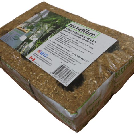 Terrafibre Hemp Block Grow Medium
