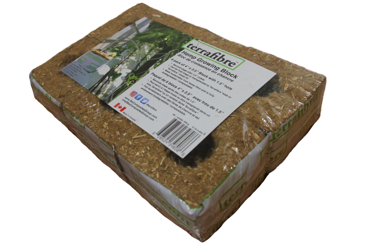 Terrafibre Hemp Block Grow Medium