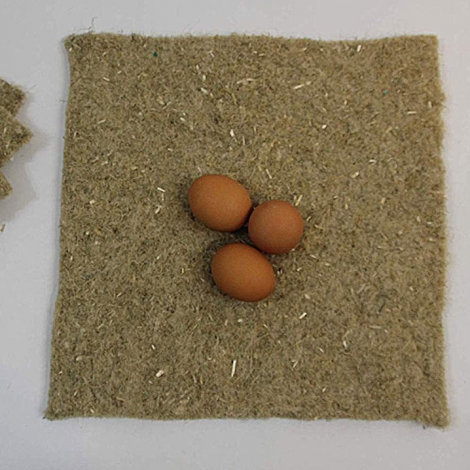 Hemp Poultry Nesting Sheets