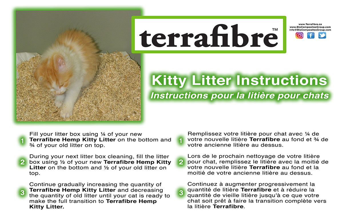 Kitty Litter Instructions